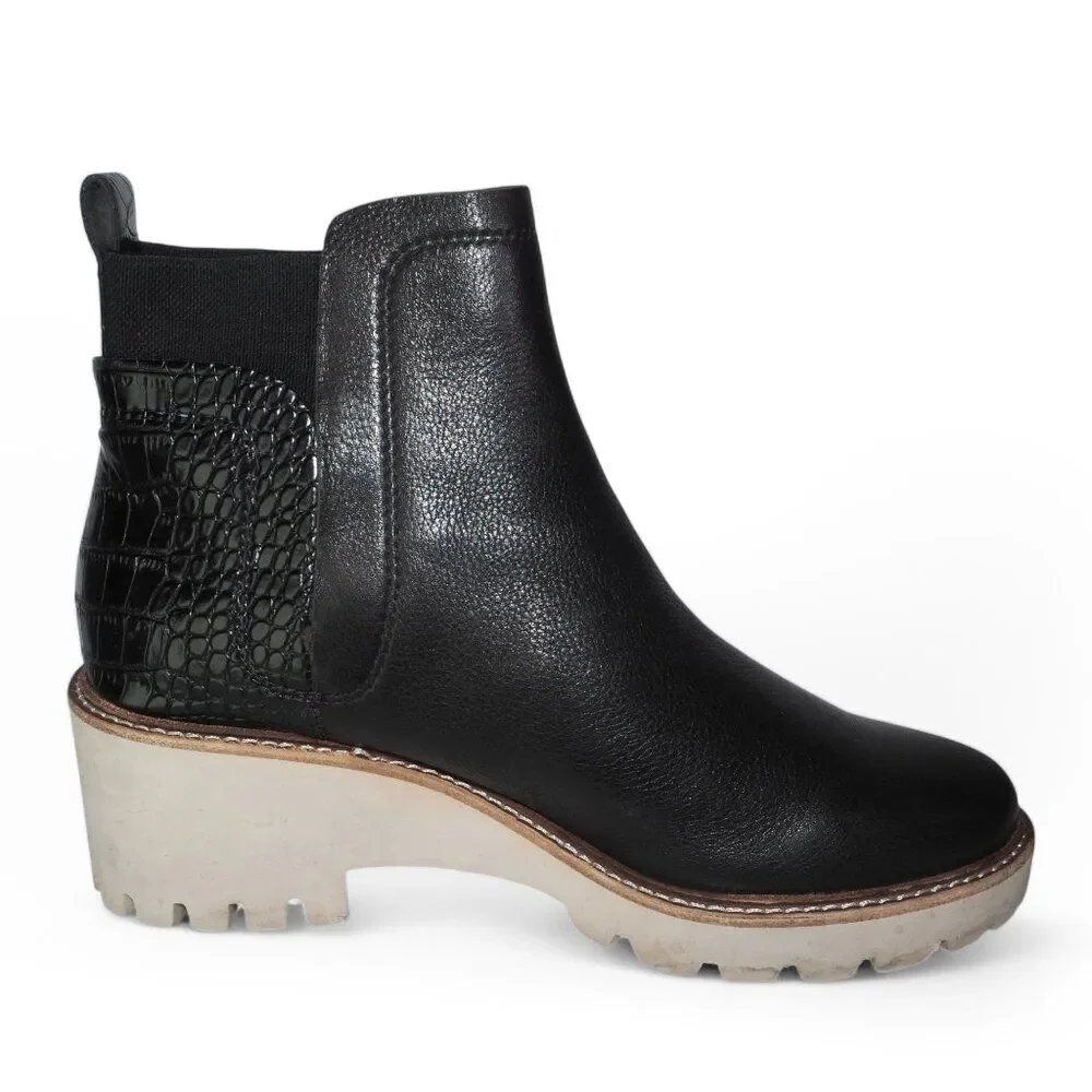 DV Dolce Vita Huey Rielle‎ Lugged Chelsea Ankle Boots 